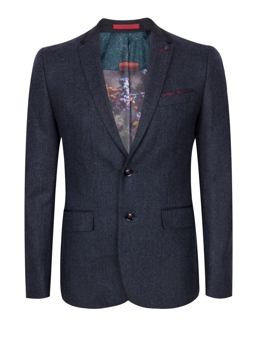 Ted Baker London Edeson Micro Design Wool Suit Jacket Blazer Men’s Size 7